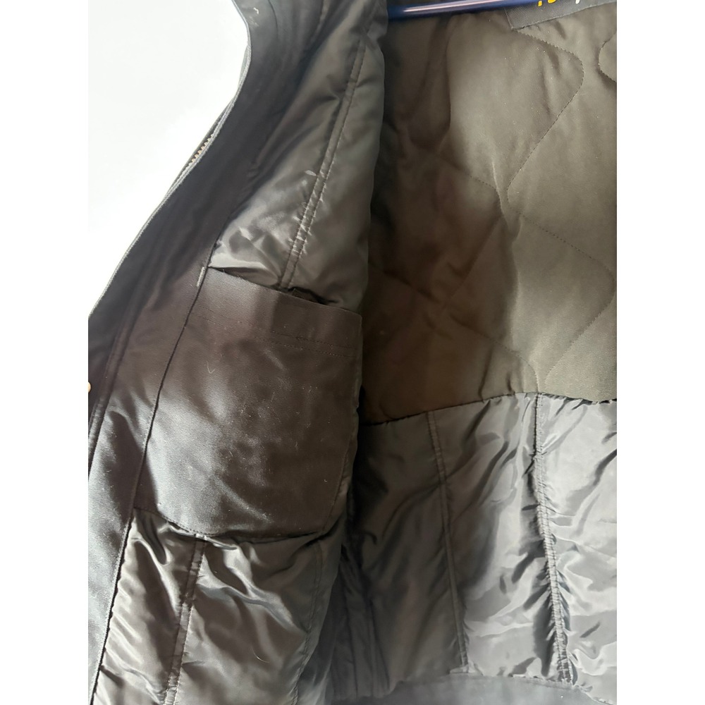 Carhartt Full Swing Cryder Jacket Mens Large Black Quick Duck Insulated 102207 - Picture 6 of 10